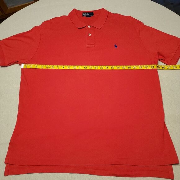 Polo by Ralph Lauren Men's Short Sleeve Red Shirt - Picture 3 of 8